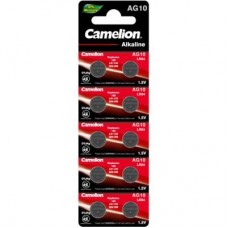 Батарейка AG10 / LR1130 / LR54 / V10GA Alkaline * 10 Camelion (AG10-BP10) Батарейка AG10 / LR1130 / LR54 / V10GA Alkaline * 10 Camelion (AG10-BP10)