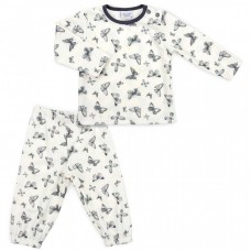 Піжама Breeze з метеликами (8382-92G-beige) Піжама Breeze з метеликами (8382-92G-beige)