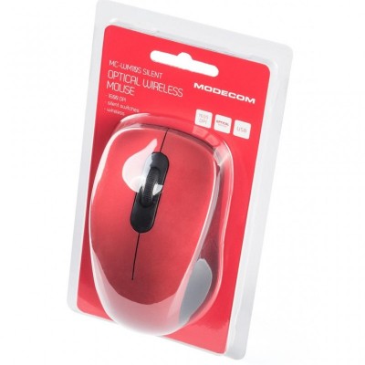 Мышка Modecom MC-WM10S Silent Wireless Red (M-MC-WM10S-500)