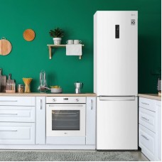 Холодильник з нижн. мороз. камерою LG GA-B509LQYL, 203х68х60см, 2 дв., Холод.відд. - 277л, Мороз. відд. - 88л, A++, NF, Інв., Зовнішн. диспл., Білий Холодильник з нижн. мороз. камерою LG GA-B509LQYL, 203х68х60см, 2 дв., Холод.відд. - 277л, Мороз. відд. - 88л, A++, NF, Інв., Зовнішн. диспл., Білий