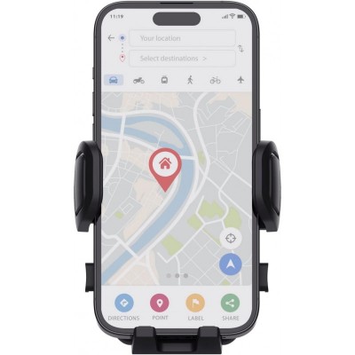 Автомобільний тримач смартфона Trust Runo airvent 4-7", чорний