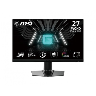 Монітор MSI 27" G272QPF-E2 2xHDMI, DP, Audio, IPS, 2560x1440, 180Hz, 1ms, sRGB 125%, FreeSync, Pivot