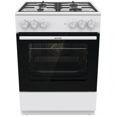 Плита Gorenje комбінована, 71л, 60x60см, чавун, білий