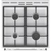 Плита Gorenje комбінована, 71л, 60x60см, чавун, білий