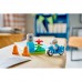 Конструктор LEGO DUPLO Town Синій поліцейський мотоцикл