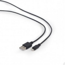 Дата кабель USB 2.0 AM to Lightning 0.1m Cablexpert (CC-USB2-AMLM-0.1M) Дата кабель USB 2.0 AM to Lightning 0.1m Cablexpert (CC-USB2-AMLM-0.1M)