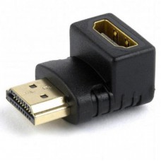 Перехідник HDMI M to HDMI F Cablexpert (A-HDMI90-FML) Перехідник HDMI M to HDMI F Cablexpert (A-HDMI90-FML)