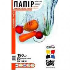 Папір ColorWay 10x15 (PM1900504R) Папір ColorWay 10x15 (PM1900504R)