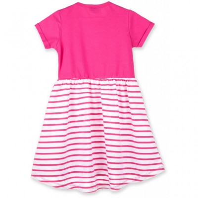 Плаття Breeze зі спідницею в смужку (8753-92G-fuchsia)