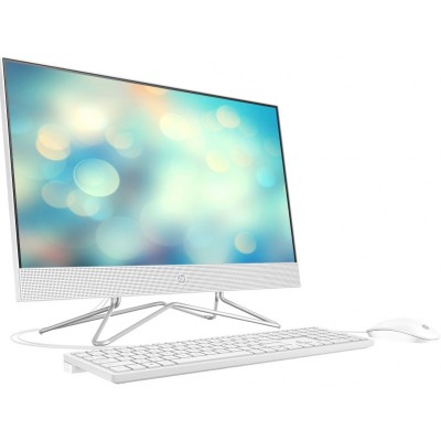 Персональний комп'ютер-моноблок HP All-in-One 21.5FHD IPS AG/Intel Pen J5040/8/256F/int/kbm/DOS/White