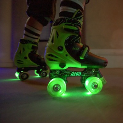 Ролики Neon COMBO SKATES Салатовий (Розмір 34-37)