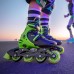 Ролики Neon COMBO SKATES Салатовий (Розмір 34-37)