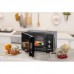 Мікрохвильова піч Gorenje, 20л, мех. керув., 800Вт, дисплей, чорний