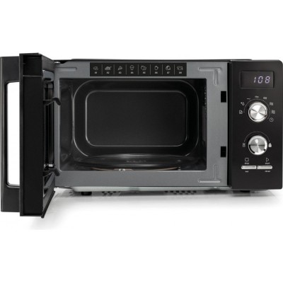 Мікрохвильова піч Gorenje, 20л, мех. керув., 800Вт, дисплей, чорний