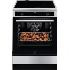Плита Electrolux електрична індукційна, 73л, 60x60см, дисплей, конвекція, пара, нерж Плита Electrolux електрична індукційна, 73л, 60x60см, дисплей, конвекція, пара, нерж