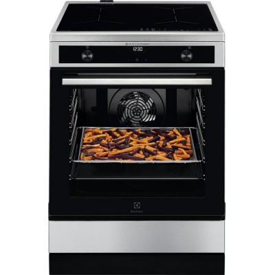 Плита Electrolux електрична індукційна, 73л, 60x60см, дисплей, конвекція, пара, нерж