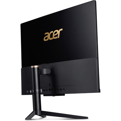 Комп'ютер персональний моноблок Acer Aspire C24-1600 23.8" FHD, Intel P N6005, 8GB, F256GB, UMA, WiFi, кл+м, Lin, чорний