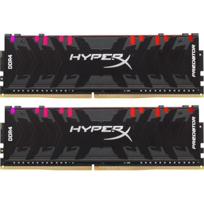 Модуль пам'яті для комп'ютера DDR4 16GB (2x8GB) 4000 MHz XMP HyperX Predator RGB Kingston (HX440C19PB4AK2/16)