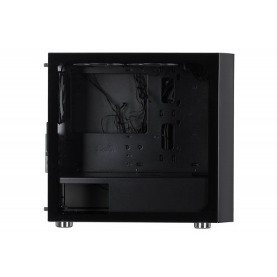 Корпус 2E GAMING ASPER (GM7) MiniT, 2xUSB2.0,1xUSB3.0, 3x120мм ARGB, скло (бічна панель),без БЖ,чорний