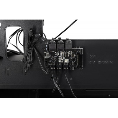 Корпус 2E GAMING ASPER (GM7) MiniT, 2xUSB2.0,1xUSB3.0, 3x120мм ARGB, скло (бічна панель),без БЖ,чорний