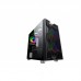 Корпус 2E GAMING ASPER (GM7) MiniT, 2xUSB2.0,1xUSB3.0, 3x120мм ARGB, скло (бічна панель),без БЖ,чорний