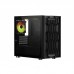 Корпус 2E GAMING ASPER (GM7) MiniT, 2xUSB2.0,1xUSB3.0, 3x120мм ARGB, скло (бічна панель),без БЖ,чорний