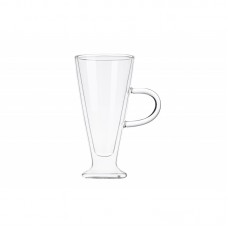 Набір чашок з ручками Ardesto з подвійними стінками, 230 мл, H 15,8 см, 2 од., боросилікатне скло Набір чашок з ручками Ardesto з подвійними стінками, 230 мл, H 15,8 см, 2 од., боросилікатне скло