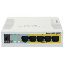Комутатор мережевий Mikrotik RB260GSP (CSS106-1G-4P-1S) Комутатор мережевий Mikrotik RB260GSP (CSS106-1G-4P-1S)