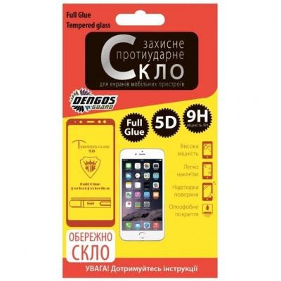 Скло захисне DENGOS для Huawei P Smart 2019, Full Glue, black border (TGFG-44)