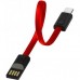 Дата кабель USB 2.0 AM to Lightning 0.22m red ColorWay (CW-CBUL021-RD)