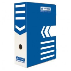 Архівний бокс Buromax 100мм, blue (BM.3261-02) Архівний бокс Buromax 100мм, blue (BM.3261-02)