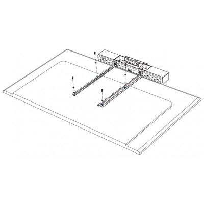 Кріплення VESA для системи відеоконференцзв'язку Poly Studio USB, чорний