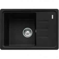 Мийка кухонна Franke Malta, фраграніт, прямокутник, з крилом, 620х435х200мм, чаша - 1, врізна, оборотна, BSG 611-62, чорний матовий Мийка кухонна Franke Malta, фраграніт, прямокутник, з крилом, 620х435х200мм, чаша - 1, врізна, оборотна, BSG 611-62, чорний матовий