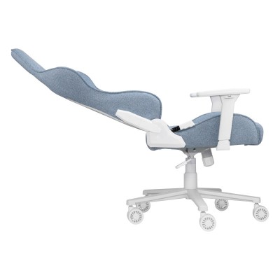 Крісло 2E GAMING BUSHIDO II WE, тканина, 3D-Armrests, блакитний світлий