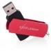 USB флеш накопитель eXceleram 64GB P2 Series Red/Black USB 2.0 (EXP2U2REB64)