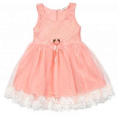 Плаття Breeze мереживне (10865-98G-peach)