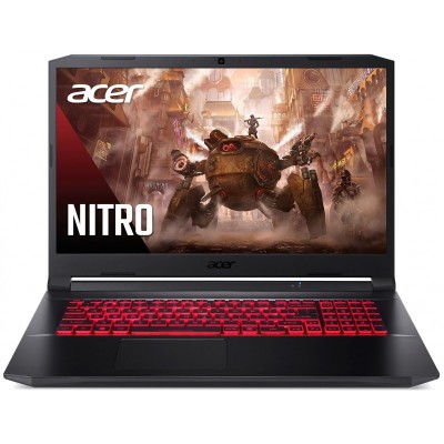 Ноутбук Acer Nitro 5 AN517-41 17.3FHD IPS/AMD R7 5800H/16/512F/NVD1650-4/Lin/Black
