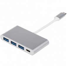 Перехідник Type-C 3.1 to 3xUSB 3.0 + Type-C 10 cm Atcom (12808) Перехідник Type-C 3.1 to 3xUSB 3.0 + Type-C 10 cm Atcom (12808)