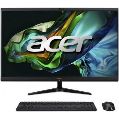 Комп'ютер персональний моноблок Acer Aspire C24-1800 23.8&quot; FHD, Intel i5-12450H, 16GB, F1024GB, UMA, WiFi, кл+м, без ОС, чорний