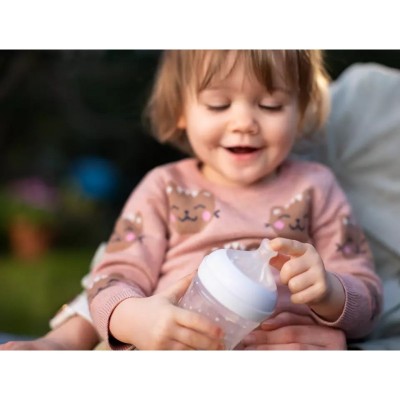 Соска Avent Natural 6міс+, силіконова, Природний потік, швидкий потік, 2шт