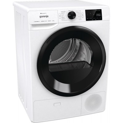 Сушильна машина Gorenje тепловий насос, 9кг, A++, 60см, дисплей, 16 програм, Wi-Fi, білий