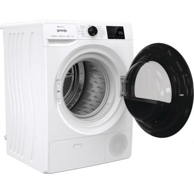 Сушильна машина Gorenje тепловий насос, 9кг, A++, 60см, дисплей, 16 програм, Wi-Fi, білий