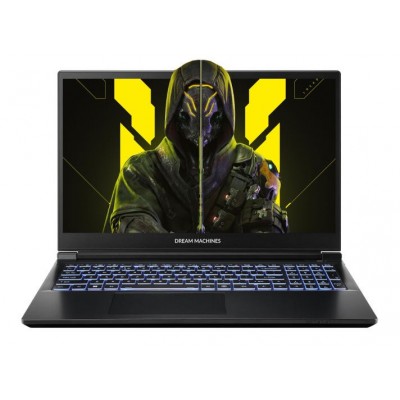 Ноутбук Dream Machines RG5070-15 15.6FHD IPS, Intel U9-275HX, 32GB, F2TB, NVD5070-8, DOS, чорний