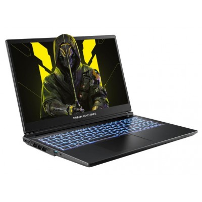 Ноутбук Dream Machines RG5070-15 15.6FHD IPS, Intel U9-275HX, 32GB, F2TB, NVD5070-8, DOS, чорний