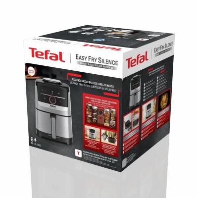Мультипіч Tefal Easy Fry Silence Smart, 1670Вт, чаша-5л, сенсорне керув., 55 програм, пластик, сірий Мультипіч Tefal Easy Fry Silence Smart, 1670Вт, чаша-5л, сенсорне керув., 55 програм, пластик, сірий