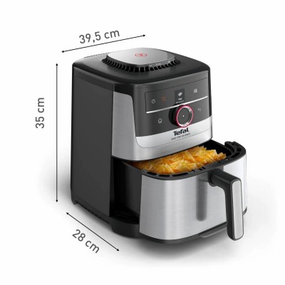 Мультипіч Tefal Easy Fry Silence Smart, 1670Вт, чаша-5л, сенсорне керув., 55 програм, пластик, сірий Мультипіч Tefal Easy Fry Silence Smart, 1670Вт, чаша-5л, сенсорне керув., 55 програм, пластик, сірий