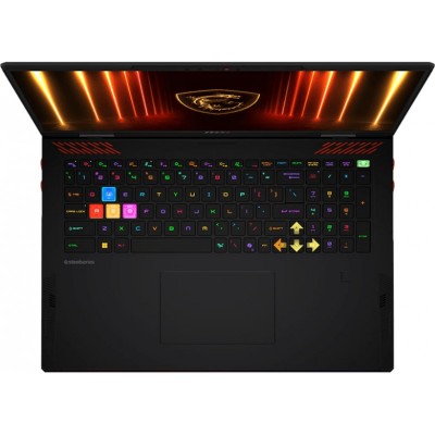 Ноутбук MSI Raider 18 HX AI A2XWIG-251UA 18" UHD+, Intel U9-285HX, 64GB, F2TB, NVD5080-16, W11, чорний
