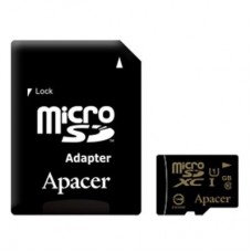 Карта пам'яті Apacer 64GB microSDXC UHS-I Class10 w/ 1 Adapter RP (AP64GMCSX10U1-R) Карта пам'яті Apacer 64GB microSDXC UHS-I Class10 w/ 1 Adapter RP (AP64GMCSX10U1-R)