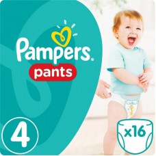 Підгузок Pampers трусики Pants Maxi Розмір 4 (9-15 кг), 16 шт (4015400726999) Підгузок Pampers трусики Pants Maxi Розмір 4 (9-15 кг), 16 шт (4015400726999)