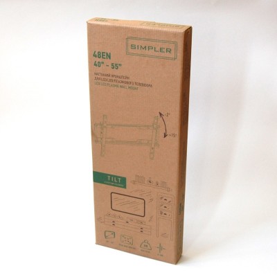 Кріплення ТВ з кутом нахилу Simpler 48EN 32-65"